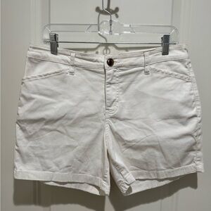 St. John's Bay Women's White Shorts